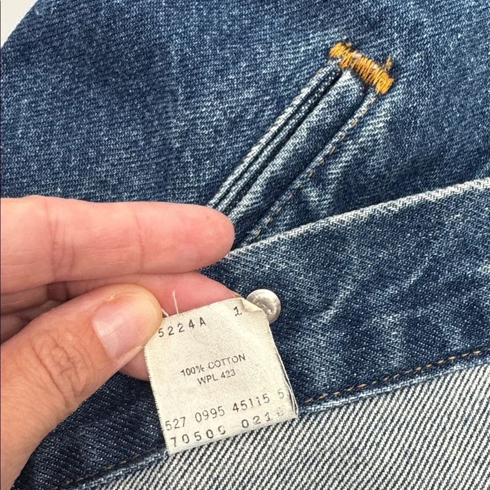 Levi Strauss‎ Upcycled Denim Vest Type 3 | Vile Company Detroit Punk Alternative